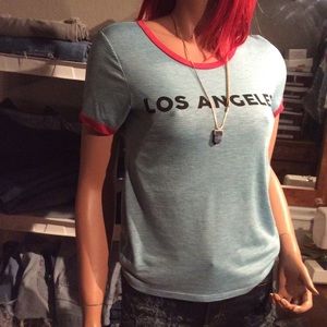 Los Angeles wringer tee Los Angeles wringer tee