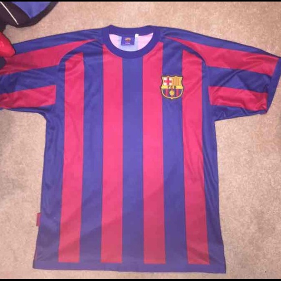 Barcelona Ronaldinho Retro Jersey