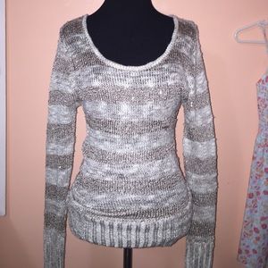 GUESS striped sweater dress