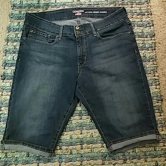 Jean skinny shorts size 16