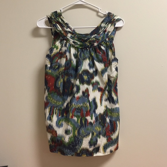 Vera Wang Lavender Label Backless Top w/ Bow Back