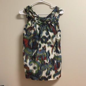 Vera Wang Lavender Label Backless Top w/ Bow Back