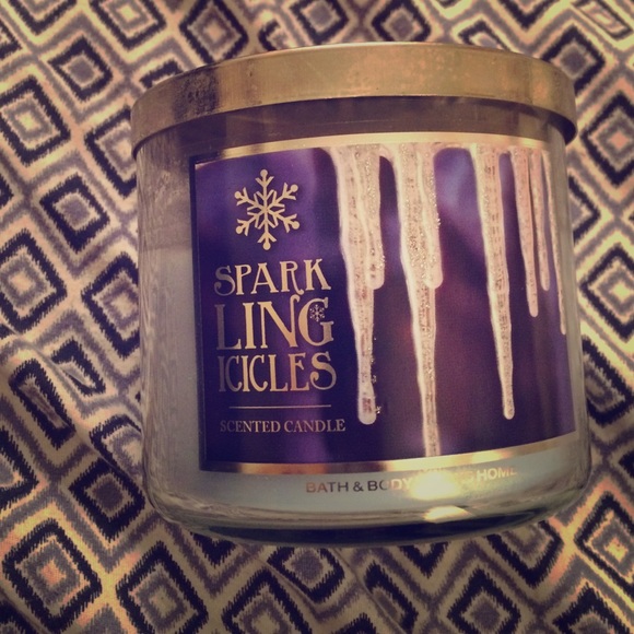 Sparkling Icicles BBW candle