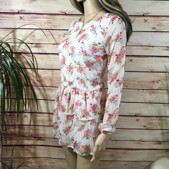 FLORAL MINI DRESS runs large - Picture 7 of 7