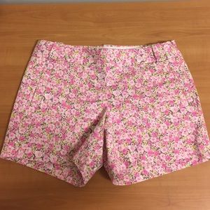 J. Crew Floral Print Chino Shorts Sz 4