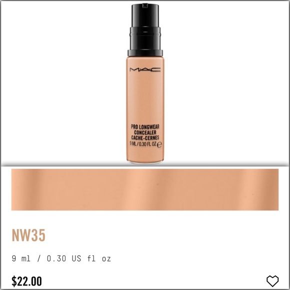 🆕 Mac Pro Longwear Concealer NW35