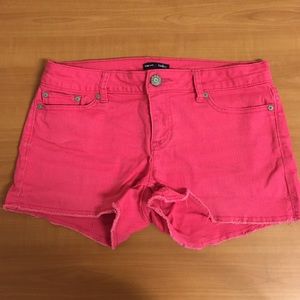 Gap Neon Pink Cutoff Shorts
