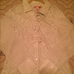 Plus size~ Lace Blouse