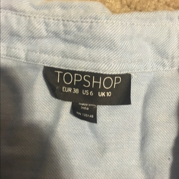 TopShop Button up - Picture 2 of 2