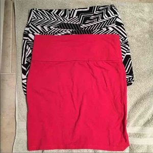 Skirt bundle/ lot pencil skirt stretch