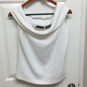 Dana Buchman cowl neck top