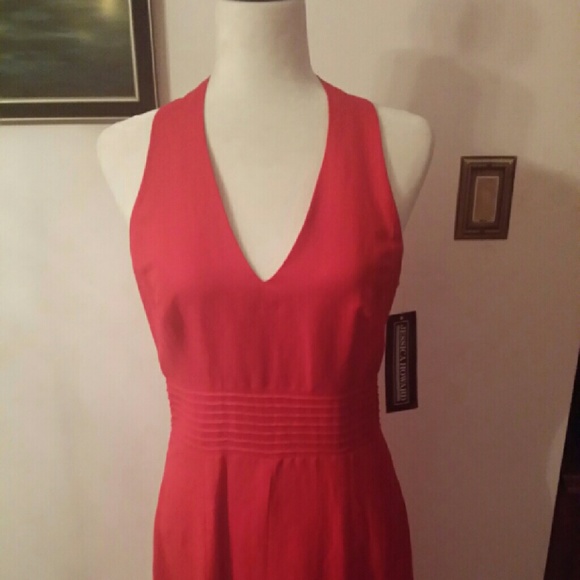 *JESSICA HOWARD* Red Maxi Dress - Picture 3 of 4