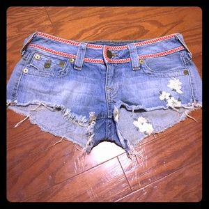 True religions floral print RARE