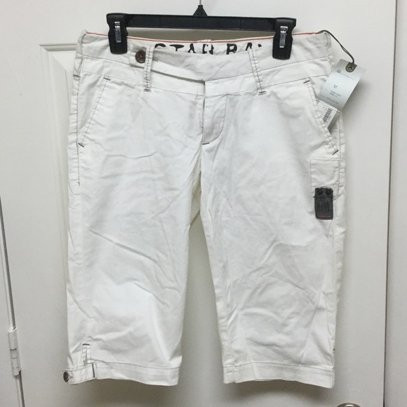 G - Star Raw, Rank Pant WMN 1/2 (shorts) NWT