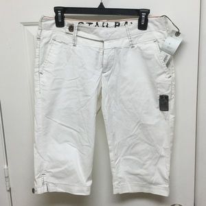 G - Star Raw, Rank Pant WMN 1/2 (shorts) NWT