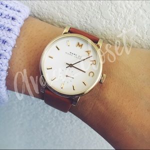 *SALE Marc by Marc Jacobs Baker leather Watch