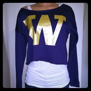 Victoria's Secret PINK HUSKIES Sweatshirt LRG