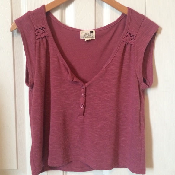 L.A. Hearts crop top - Picture 1 of 1