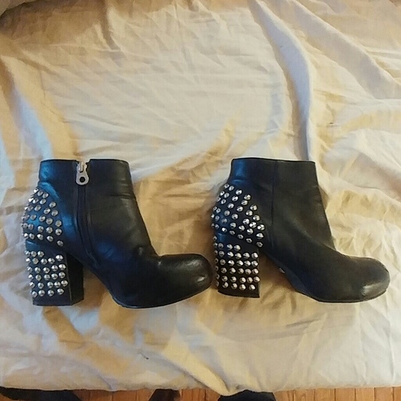 Black booties