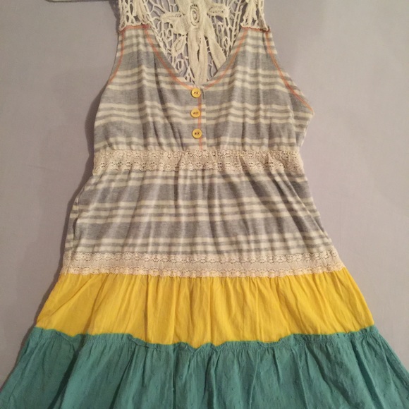 DAYTRIP CROCHETED BACK TANK~SIZE SMALL