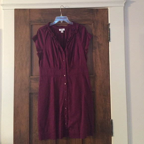 Purple Ann Taylor Loft Dress