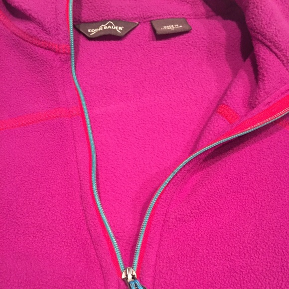 Eddie Bauer fleece pullover