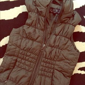 Army Green Puffer Vest
