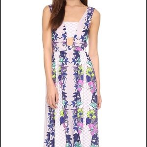 Mara Hoffman Deep V Jardin Dress