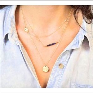 Triple strand necklace