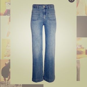 H&M High-Waisted Flared Jeans NWT