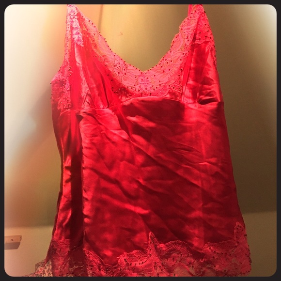 NINETY silk beaded camisole