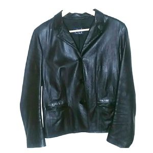 Leather jacket