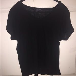 Light Black V-Neck