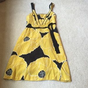 Moulinette Soeurs yellow dress.
