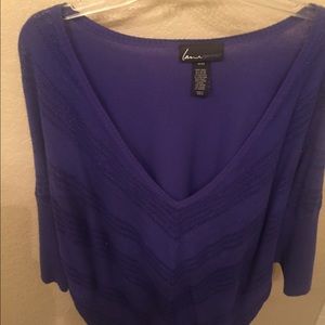 V-neck sparkly sweater