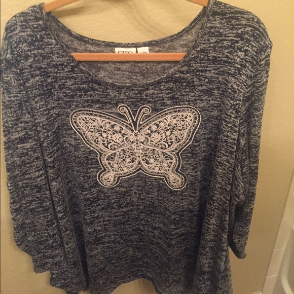 Butterfly design top