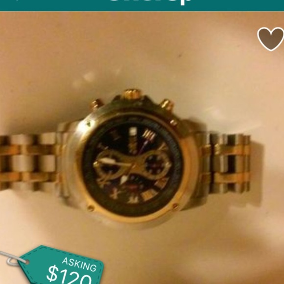 Gold And Silver Watch