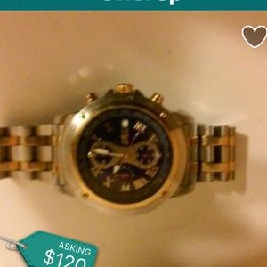 Gold And Silver Watch