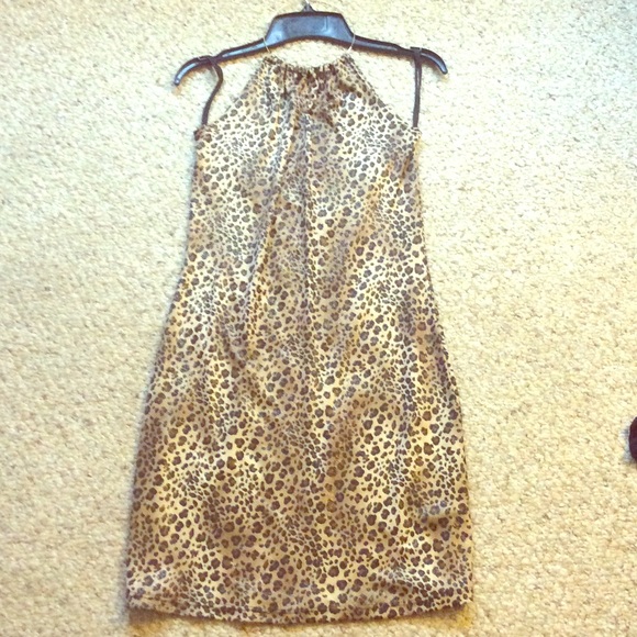 Leopard Party Dress size 2-4
