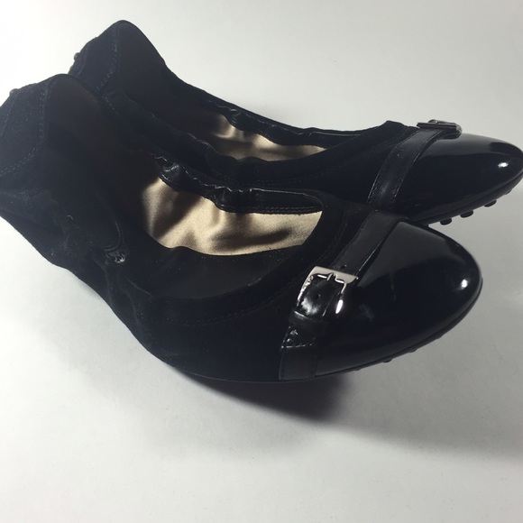 Classy Tod's Black Ballerina Flats