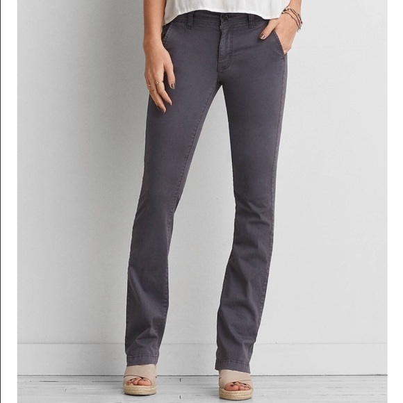 american eagle grey pants