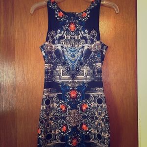 Printed Mini Dress by Jealous Tomato