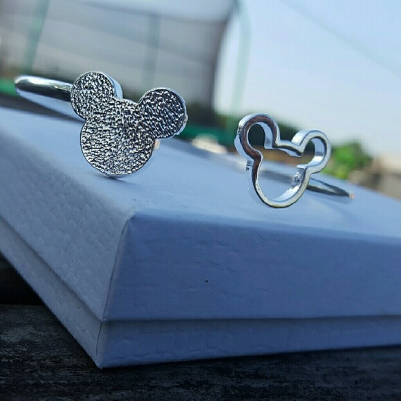 TRADE Mickey Mouse Bangle Cuff Bracelet - Picture 2 of 3
