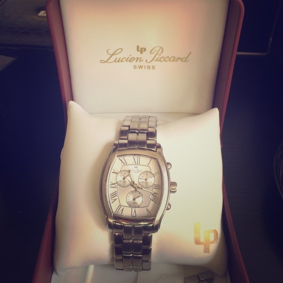Lucien Piccard chrono Cartier - SS watch - men