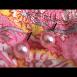 Handmade pearl earrings