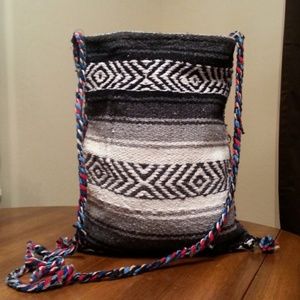 Host pick! Boho/hippie Mexican blanket purse