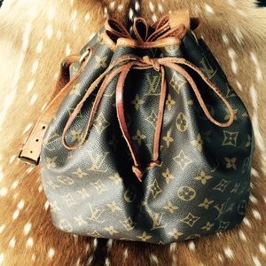 Louis Vuitton Monogram  Petite Noe Bag