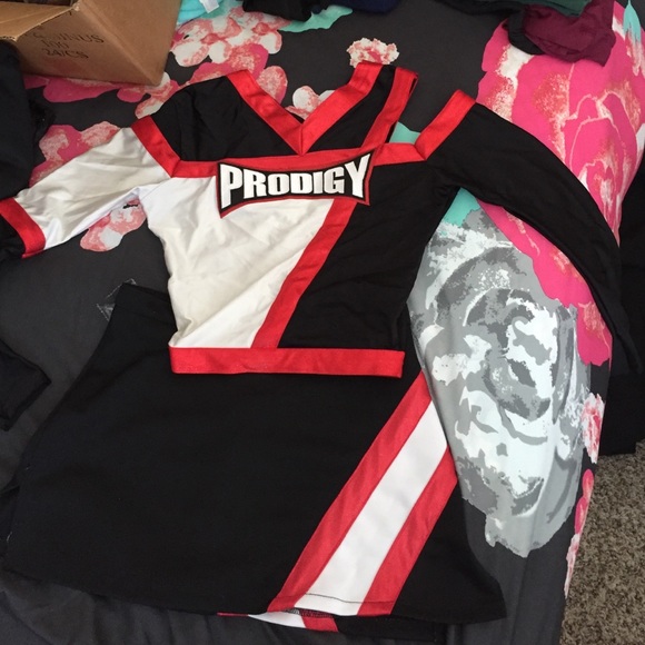 Actual cheer uniform