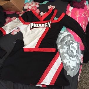 Actual cheer uniform