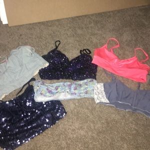Bralette, bandeau, crop top lot